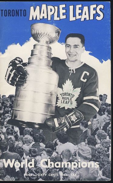 MG60 1962 Toronto Maple Leafs